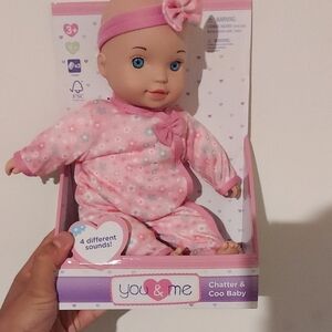 You & Me Chatter & Coo Baby Doll